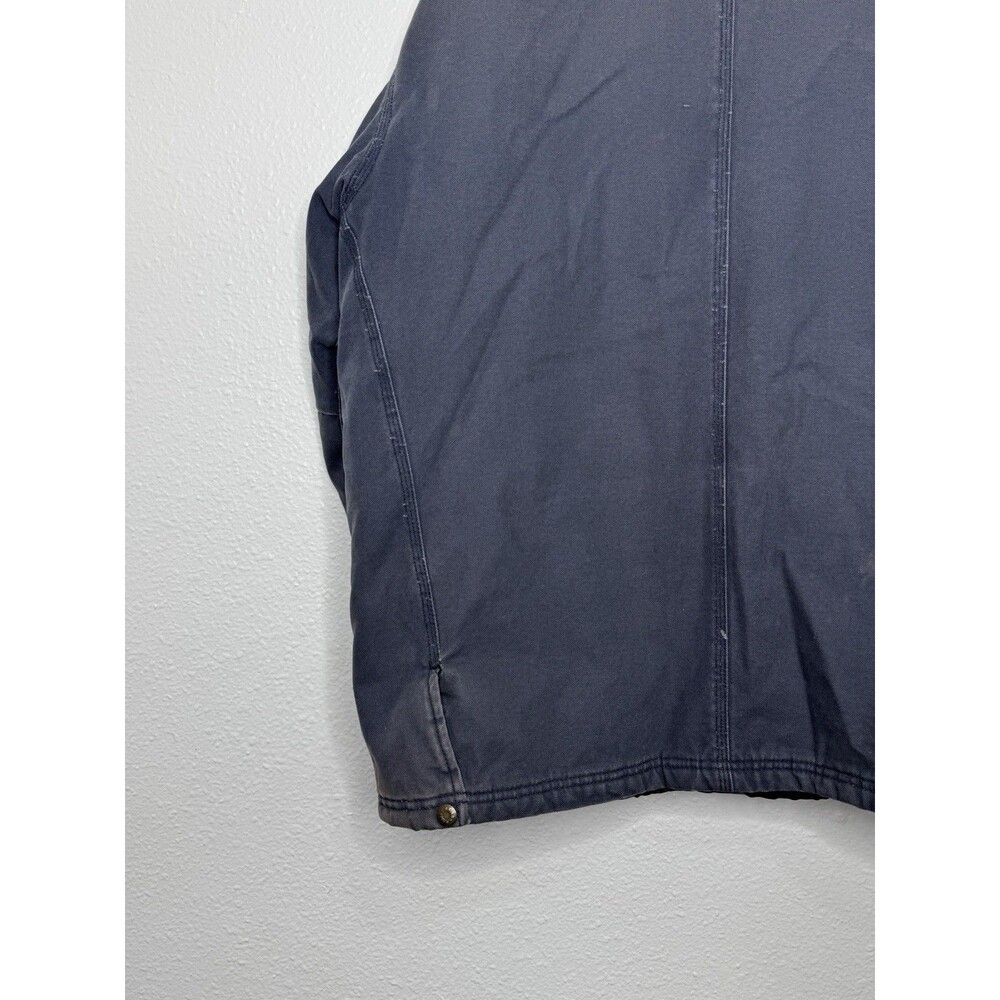 VTG Walls Blizzard Pruf Canvas Jacket Mens Large Chore Barn Work Distressed Coat - Picture 10 of 16
